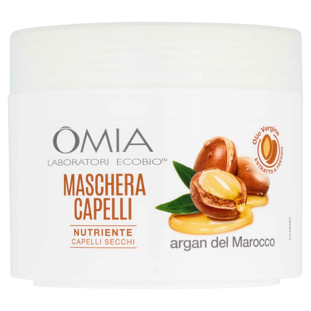 Omia Laboratori Ecobio Maschera Capelli Nutriente argan del Marocco 250 ml